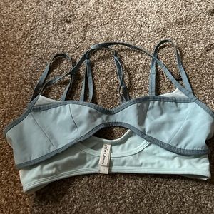 Teal Victoria love by lemons sport bra
